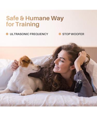 Antibell Ultrasound Anti-Bark Device for Dogs | Stop Barking Indoors & Outdoors | Effective for Small & Large Dogs - Buy Online on SooperMarket.com