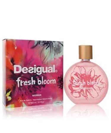 Desigual Fresh Bloom for Women Eau De Toilette Spary 3.4 Ounce - Buy Online on SooperMarket.com