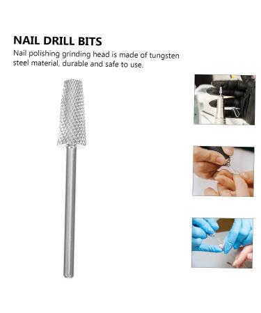 Gogogmee Nail Polisher Polishing Head Nail File Electric Manicure Tools Professional Nail Art Grinding Heads Professional Nail Bit Electrical Tools The Tools Manicure Grinding Tools Plastic - Buy Online on SooperMarket.com