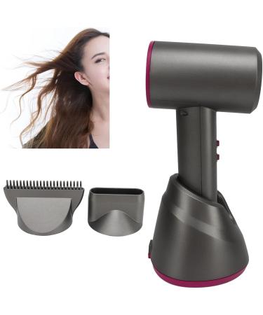Cordless Hairdryer 100 240V 3 Levels Airflow Rechargeable Low Noise Narrow Spout for RVs (US Plug) - Buy Online on SooperMarket.com