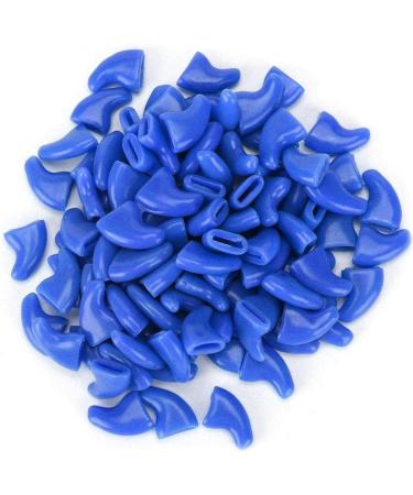 Cikonielf 100PCS Soft Pet Cat Nail Caps Claws Safe Anti Scratch Dog Paw Claw Protector Covers with Instructions With multiple options.(Blue S) - Buy Online on SooperMarket.com