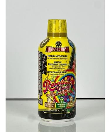 Mammoth L-Carnitine 1500 Rainbow Candy 32 serve - Buy Online on SooperMarket.com
