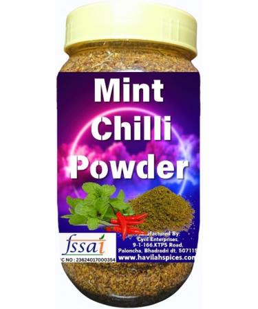 Havilah Mint Chilli powder 250 g Mint Idli karam podi Pudhina chilli Podi Fibre Rich pudhina Karam Podi Mint Spice Powder - Buy Online on SooperMarket.com