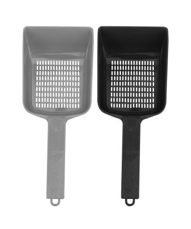 Mipcase Terrarium 2Pcs Reptile Sand Pet Supplies Excrement Cleaning Shovels Reptile Sand Shovels Shovels Portable Lizard Reptile Fogger Glass Container