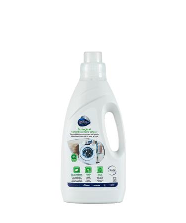 CARE + PROTECT + 35602514 Eco Friendly Fabric Softener Concentrated Formula Hypoallergenic Without Dyes and Phosphates 750 ml for Upto 25 Washes White