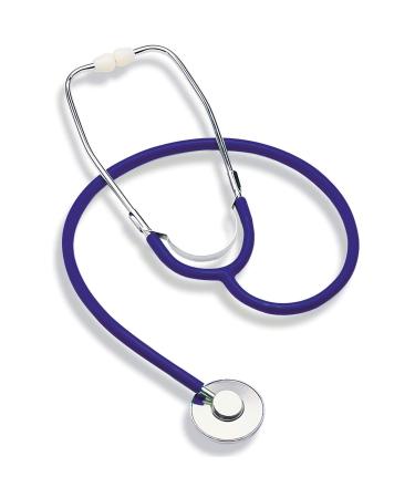 MABIS Spectrum Series Lightweight Nurse Stethoscope, Blue, 30 Inch