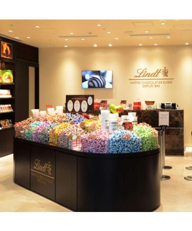 Lindt Chocolate Summer Mini Ice Pralin s 165g - 36 Assorted Alcohol-Free Pralines | Perfect Chocolate Gift Box - Buy Online on SooperMarket.com