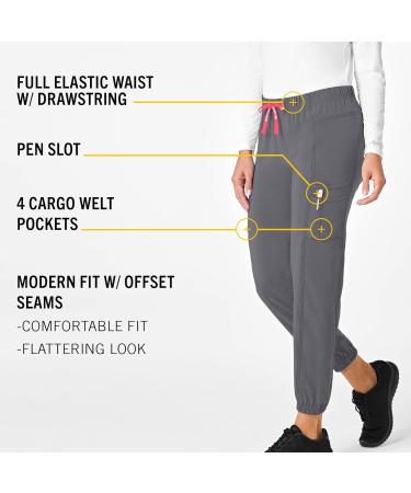 Carhartt Women's Modern Fit Jogger Pant in Medium Pewter | Stylish and Comfortable - Buy Online on SooperMarket.com