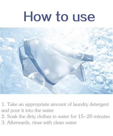 2024 New Laundry Stain Remover Active Enzyme Laundry Stain Remover Graceful Stain Remover Stubborn Stains Cleaner Active Enzyme Clothing Stain Remover (2Pcs) - Buy Online on SooperMarket.com