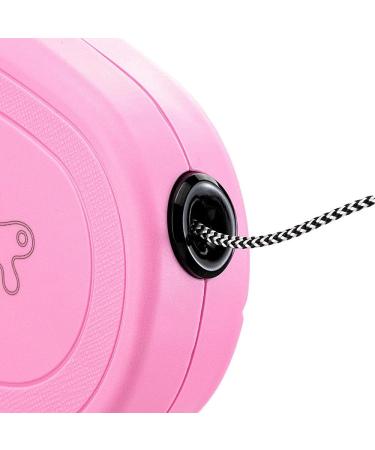 Ferplast Flippy One Dog Leash - Roller Leash for Small Dogs Up to 12 kg 4.5 m Cord One-Button Lock Purple & Pink | International Shipping - Buy Online on SooperMarket.com