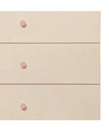 Babyletto Gelato Dresser Knob Set in Petal Pink
