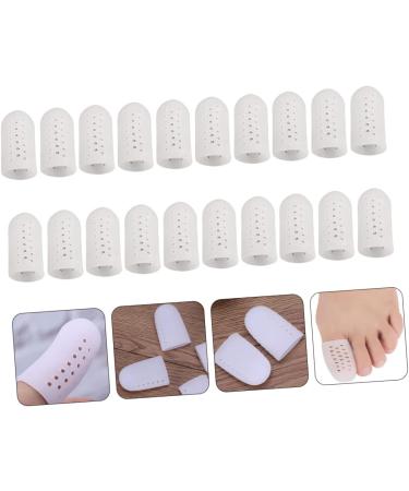 Healeved Anti-Wear Finger and Toe Protectors - 10 Pairs | Protective Cover for Crease Prevention, Friction Reduction, Arthritis Relief | Thumb, Index Finger, Big Toe Guards - Buy Online on SooperMarket.com