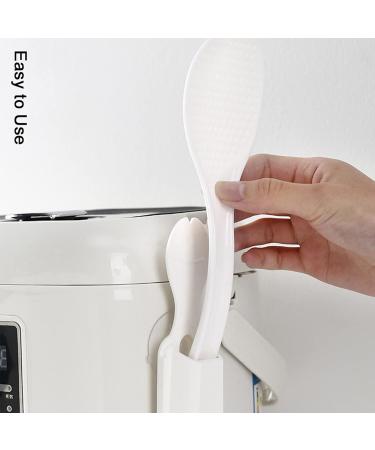 3 Pcs Rice Paddle Cooker Spoon Holder Rice Cooker Scoop Storage Case with Suction Cup Rack Kitchen Storage Utensils for Rice Paddle Detachable & Easy to Clean Baok 3 Pcs White - Buy Online on SooperMarket.com