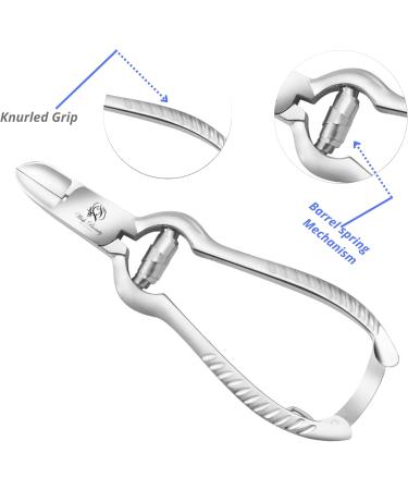 Nail Clippers Cutters Nippers for Thick Toenails Plus Wishbeauty Nail Clippers for Fingernails Podiatry Instruments Clippers with Ingrown Toe Nail File Improved Quality - Buy Online on SooperMarket.com