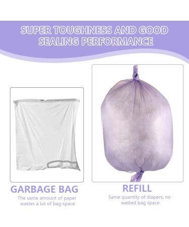 Zoydp 12-Pack Diaper Pail Cassettes - 4.5m Refill Film for Up to 320 Diapers - Perfect for Fishing Cars & More - Buy Online on SooperMarket.com
