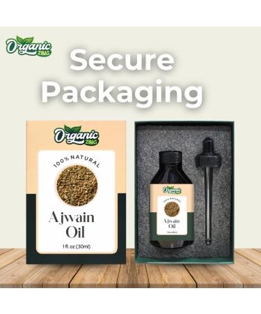 Ajwain Oil - Pure & Natural Essential Oil for Skincare Hair Care & Massage - 30ml | Trachyspermum Ammi - Buy Online on SooperMarket.com