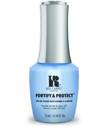 Red Carpet Manicure Fortify & Protect Runway Rehersal LED Nail Gel Color 0.3 Fl. Oz.
