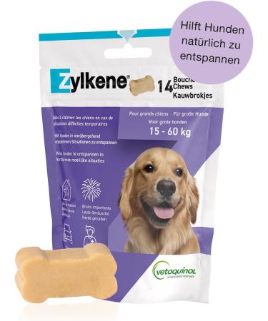 Vetoquinol Zylkene Chews 450 mg (14 Chews) - Calming Solutions for Pets | Buy Internationally - Buy Online on SooperMarket.com