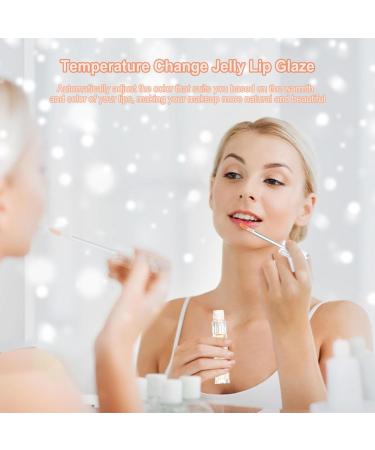 PH Lipstick Color Changing | Temperature PH Color Changing Lip Moisturizer Longwear Lip Glossier Lip Balm for Dry and Chapped Lips High Gloss Lip Glaze for Plumper Lips Veeteah 02# Huang Chengcheng - Buy Online on SooperMarket.com
