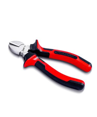 Sharp-Tec Diagonal Cutting Pliers 160mm Precision Wire Cutters with Anti-Slip Handle 6-inch Professional Wire Cutters Nippers Diagonal Plier 160MM