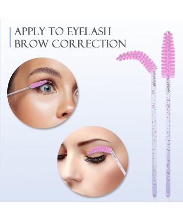 200 Colorful Disposable Mascara Wands for Eyelash Extensions and Brow Grooming - Lash Extension Supplies (Black) - Buy Online on SooperMarket.com