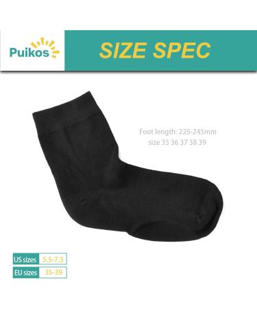 Puikos Moisturizing Gel Heel Sleeves for Cracked Feet - Overnight Treatment for Dry Heels - Men and Women's Heel Repair Socks - Buy Online on SooperMarket.com