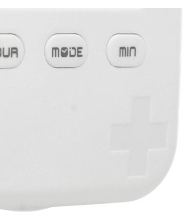 Smart Medication Organizer with Timer Bell Vibration Reminder 4 Compartments Medicine Box for Portable Storage Blue - Buy Online on SooperMarket.com