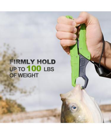 Snail Trail 7.5''/9'' Floating Fish Gripper - Catfish Mouth Pliers & Digital Scale Hook Clamp - Saltwater Lip Grip Tool - Gifts for Men - Buy Online on SooperMarket.com
