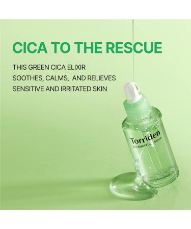 Torriden BALANCEFUL Cica Serum: Hydrating Essence with 5 Centella Asiatica Extracts for Oily, Combo, and Sensitive Skin - Buy Online on SooperMarket.com