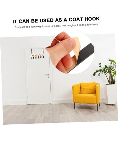 OFFSCH 1pc Solid Wood Door Hook Towel Hooks Coat Rack Stand Holiday Door Hooks Door Hanger Clothing Jacket - Buy Online on SooperMarket.com