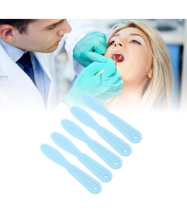 5pcs Dental Plastic Spatula Set - Impression Tool Mixing Knife & Plaster Spatula for Alginate Materials - Light Blue - Buy Online on SooperMarket.com