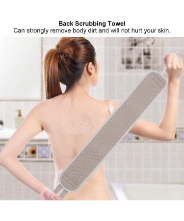Premium Scrubbing Towel & Bath Loofah | Exfoliating Polyester Cotton Back Scrubber for Soft Skin - International Shipping - Buy Online on SooperMarket.com
