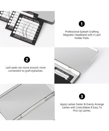 minkissy magnetic lash pad magnetic head lash eyelash - Buy Online on SooperMarket.com