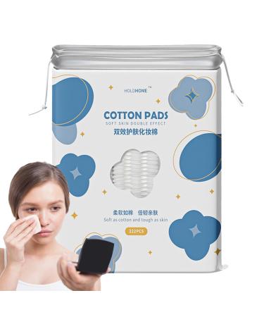 Cotton Pads For Makeup Removal - Skin-friendly Cotton Cosmetic Wipes Makeup Remover For Foundation Blush Concealer Lipsticks And Nail Polish Riastvy