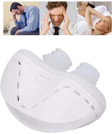 Electric Anti-Snoring Device | Intelligent Easy Breathing for Travel | White - Buy Online on SooperMarket.com