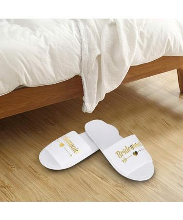 Buy Alvinlite Disposable House Shoes - 5 Pairs of Bulk Slippers for Hotels Weddings & Parties - Comfortable & Stylish Footwear - Buy Online on SooperMarket.com