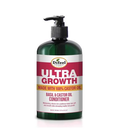 Difeel Ultra Growth Basil & Castor Oil Hair Growth Collection 5-PC Set - Promote Healthy Hair Growth Naturally - Buy Online on SooperMarket.com