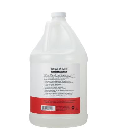 Ginger Lily Farms Salon Formula FrizzGuard Pro Anti-Frizz Hairspray for Frizzy Hair 100% Vegan & Cruelty-Free 1 Gallon (128 fl oz) Refill - Buy Online on SooperMarket.com