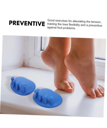 Arch Trainer Thumb Splint Set - Bunion Protector & Toe Correction Stretcher - Blue - 11x10x6CM - Buy Online on SooperMarket.com