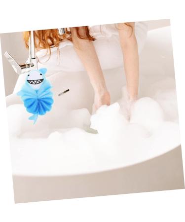 4 Pcs Baby Loofah Bath Scrubbers - Soft & Safe Bathing Supplies | Shower Scrubber & Spa Bath Sponge for Babies - Buy Online on SooperMarket.com
