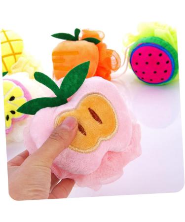 Beavorty 8 pcs Mesh Sponge Pouf Shower Ball | Luxurious Bath Balls for Ultimate Relaxation - Buy Online on SooperMarket.com