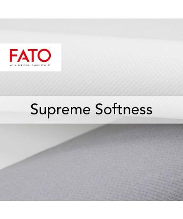 Fato Disposable Paper Napkins - Soft 2-Layer Apple Green 40 Pack FSC Certified - 100% Pure Cellulose - Buy Online on SooperMarket.com