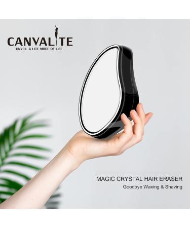 Canvalite Crystal Hair Remover - Nano Hair Remover for Painless Peeling | Fast & Simple Hair Removal for Women & Men (1 Piece) - Buy Online on SooperMarket.com