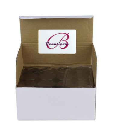 Beauticom 7g Thick Wall Clear Acrylic Jars - Leak Proof for Beauty/Cosmetics - 72 Pieces with Lids - Buy Online on SooperMarket.com