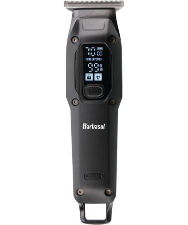 Shop Barbasol T-Blade Trimmer - Rechargeable Hair & Beard Trimmer for Men with Dual Speed 6 Guide Combs LED Display and Travel Accessories | International Shipping Available - Buy Online on SooperMarket.com