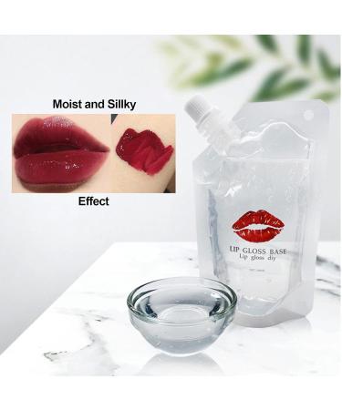 Moisturizing Lip Gloss Base - Easy DIY Lip Balm - 100ml | International Shipping Available - Buy Online on SooperMarket.com