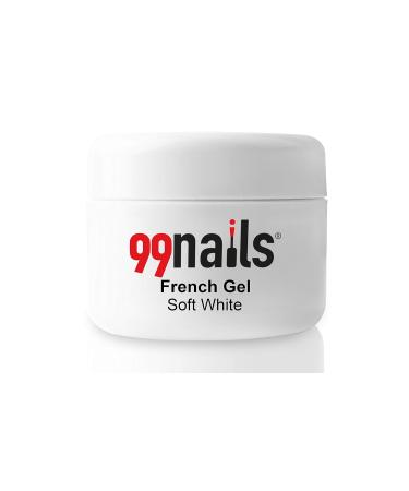 99nails French Gel - Soft White | Premium 15ml Gel for Professional Nail Art | Buy Internationally - Buy Online on SooperMarket.com