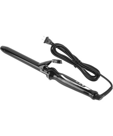 Hair Curling Wand Adjustable Temperature Curling Iron Portable Multifunctional for Home Travel (Black) - Buy Online on SooperMarket.com