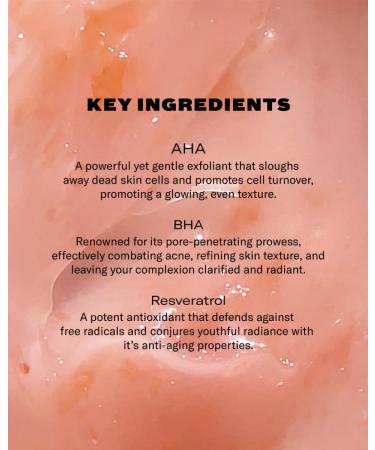 Then I Met You Ros Resurfacing Facial Mask - Nourishing AHA BHA Treatment | Vegan Brightening Skincare - Buy Online on SooperMarket.com