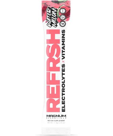 Magnum Essentials REFRSH Electrolytes x Vitamins 15 Serving Bag - Water Melon Watermelon - Buy Online on SooperMarket.com